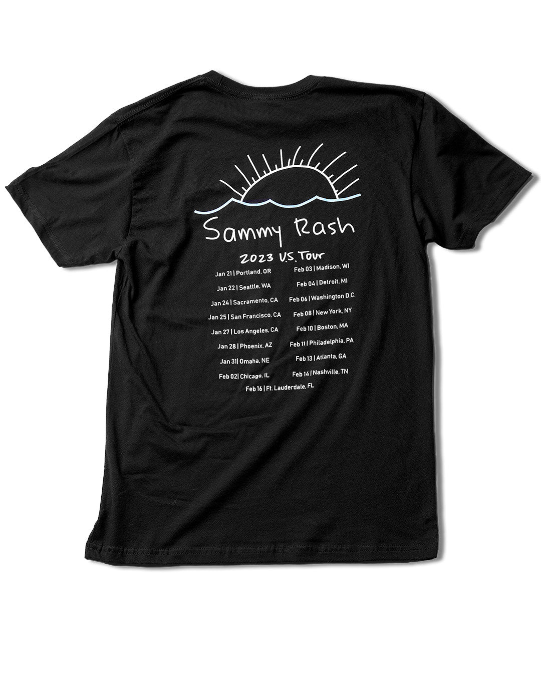 sammy rash 2023 tour t-shirt