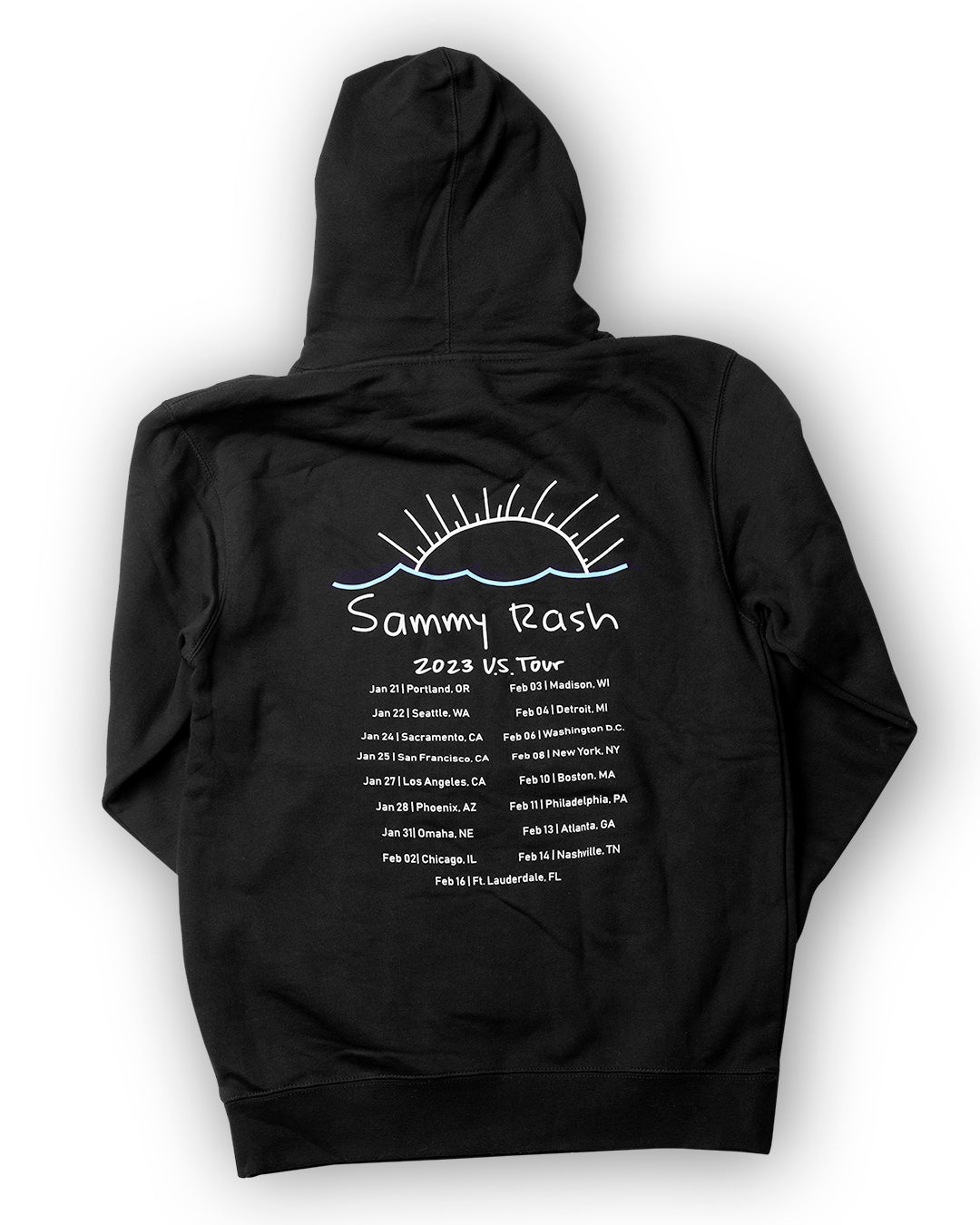 sammy rash 2023 tour hoodie sammy rash merchandise